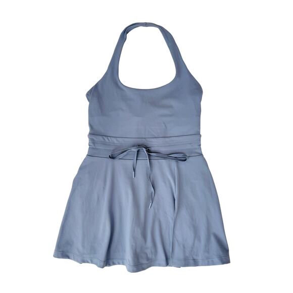 Blogilates blue halter athletic dress - size xsmall - Picture 1 of 5